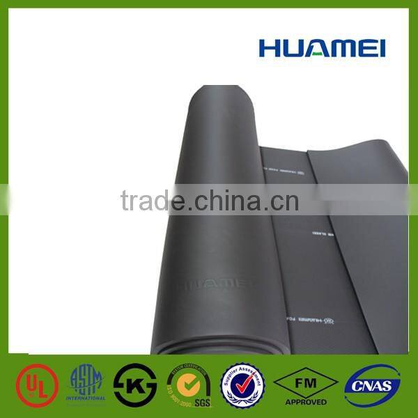 Huamei Embossed texture rubber foam insulation