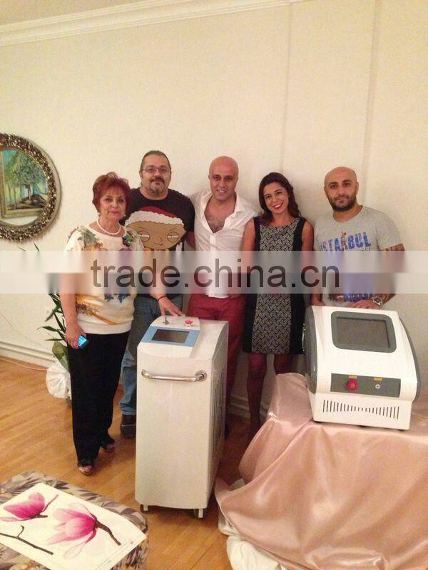 High quality E11C - Erica Q- switch nd yag laser tattoo removal ipl shr laser hair removal
