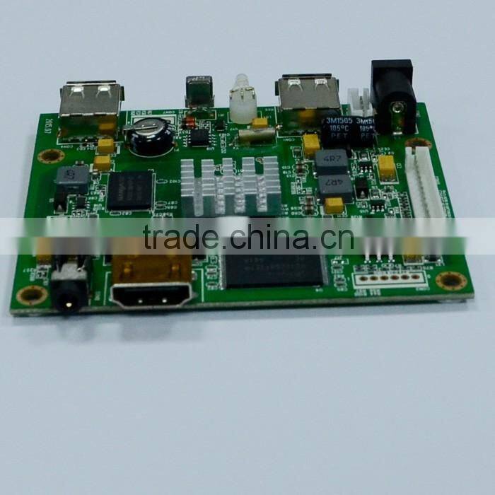 Support Playlist and Split Screen Function usb flash drive pcba 94v0 pcb board