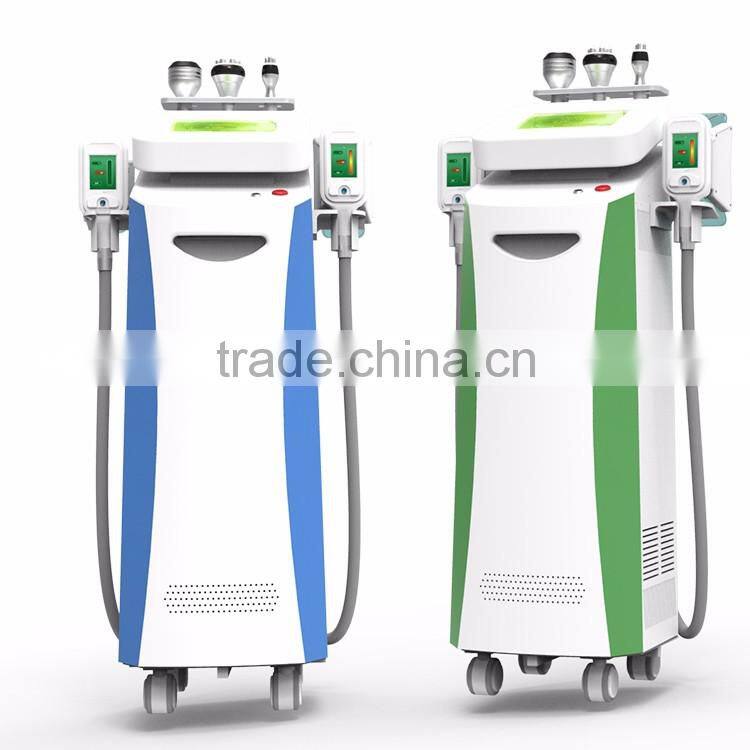 5 Handpieces cold lipolysis criolipolisis 2016 body weight loss sculpting slimming freeze fat Cryolipolysis machine