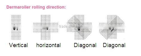 2014 hot sales 540 Titanium alloy derma roller CE certificate