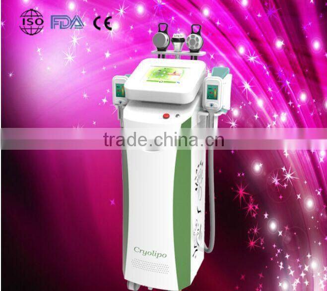 The newest body fat shape slimming beauty machine with two heads could work at the same time