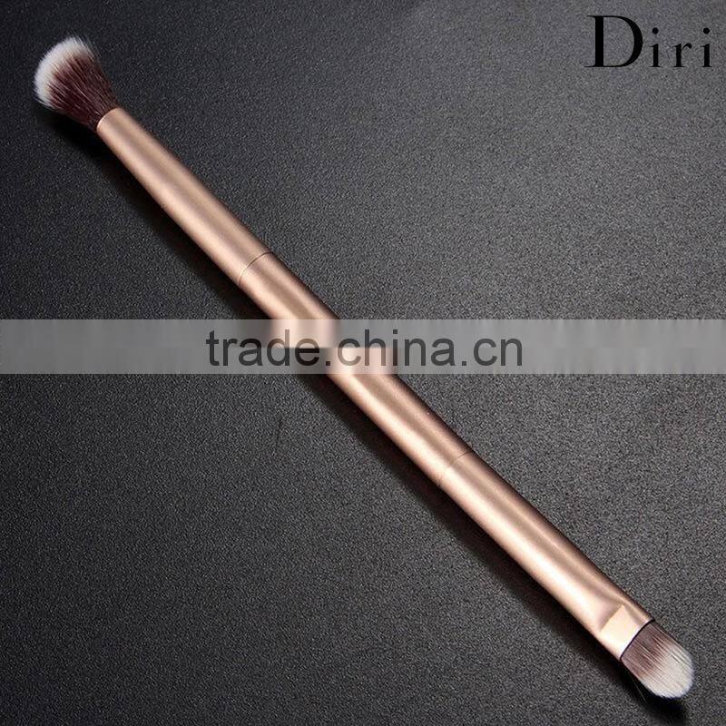 Double End Makeup Brush Horse Hair with Custom Logo Eyeshadow Brush