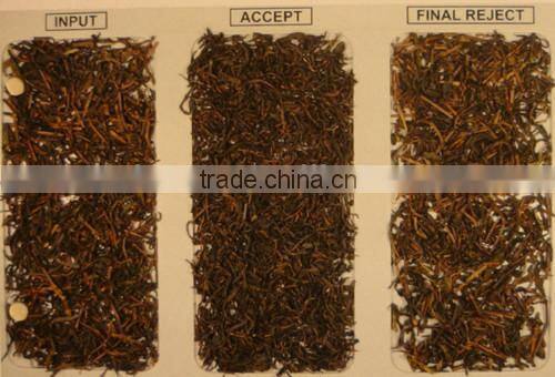 excellent quality and reasonable price Vision tea color sorter, tea color separation machine
