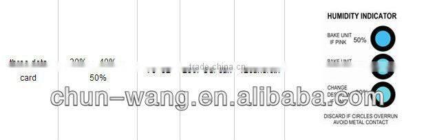 Wholesale Price 10%-40% Humidity Indicator Card with 4 Dots