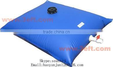 Collapsible PVC portable water bladder for camping hiking supplies