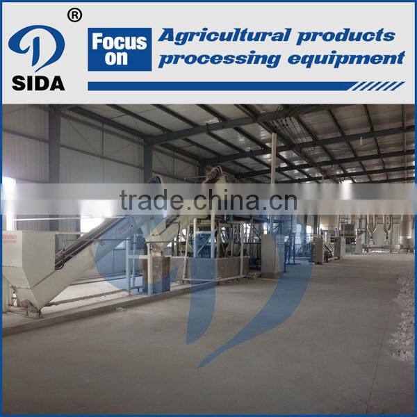 Cassava starch processing machine potato starch production line starch complete production