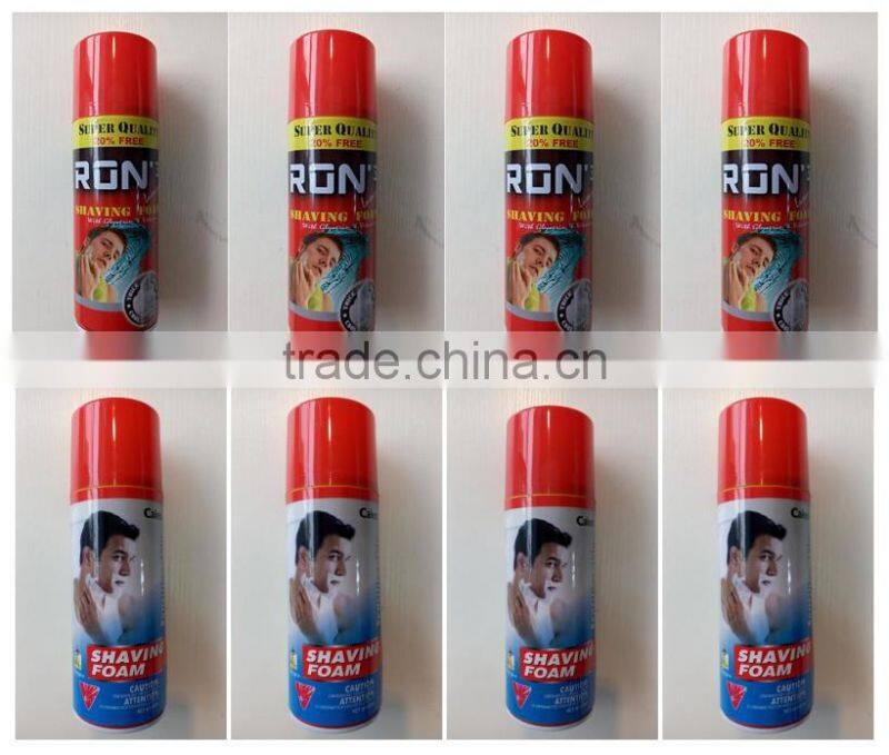 2016 hot sale man's care shaving foam
