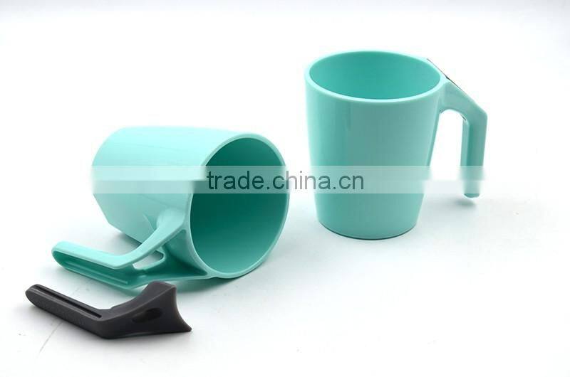 Colorful Biodegradable corn powder travel cup