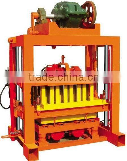 Concrete Block Forming Machine / portable brick making machine QTJ4-40B