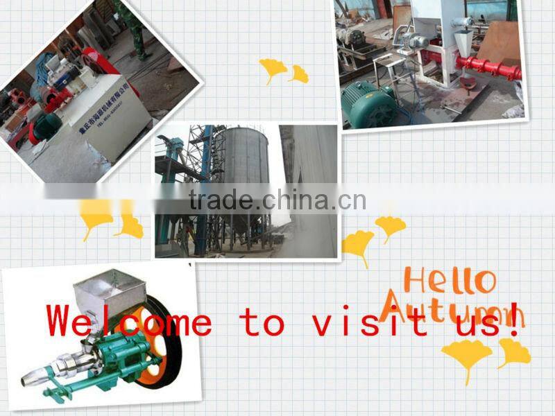 The animal feed making single screw extruder