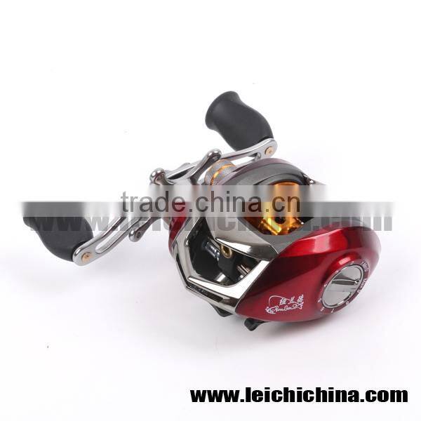 Magnetic & Centrifugal Dual brake system baitcasting reels