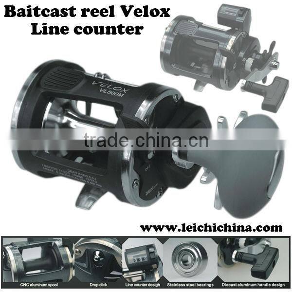 All brass gears fishing bait casting reels