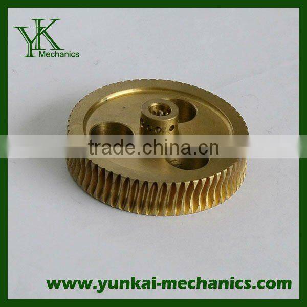 Gear worm and gear shaft in high precision machining part