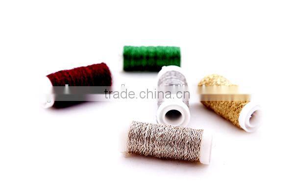 wholesale price bulk craft wire,colored copper wire