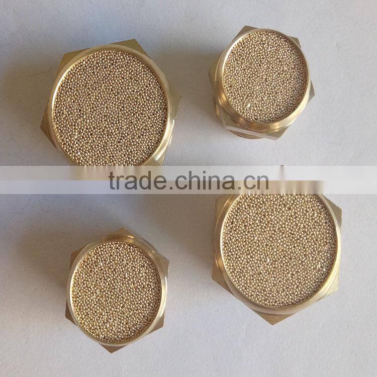 1/2" inch Male Thread Pneumatic Air Brass Mufflers / Silencers