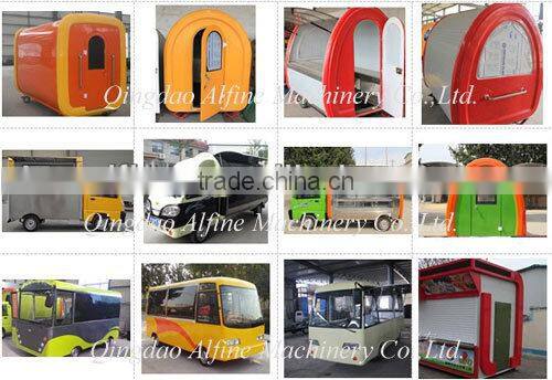 New arrival! car paiting mobile food trailer for sale