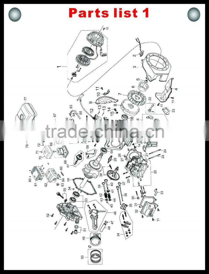 5.5HP CE Standard Gasoline Engine