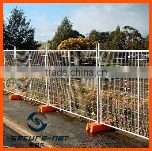 rust proof security temporary construction fence panels outdoor retractable fence temp barricade