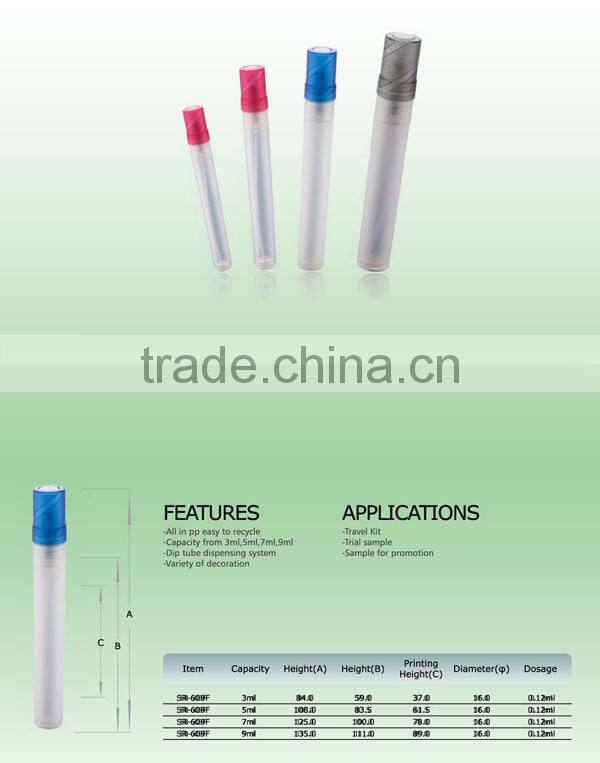 Yuyao Factory 3ml 5ml 7ml 9ml Pen Type Perfume Bottle