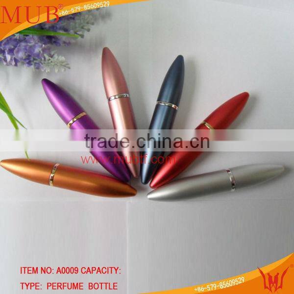 2014 New Square Shape Good Feel 7ml Aluminum Pump Sprayer