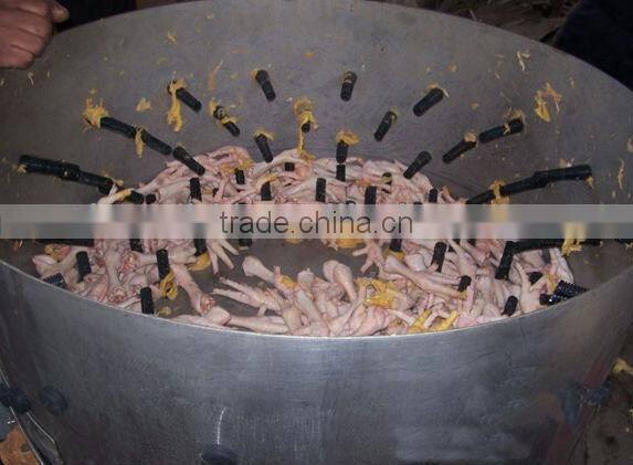 Chicken feet skin peeling machine Output of 25-50kg/5min
