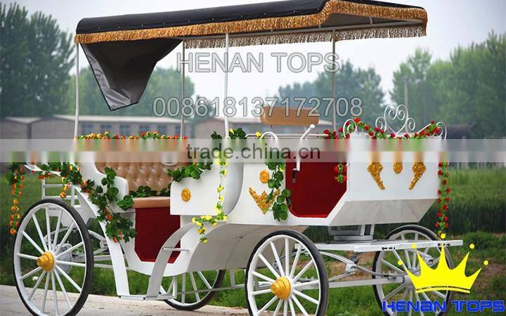 HENAN TOPS park horse carriage MC-11 for sale Tourist car
