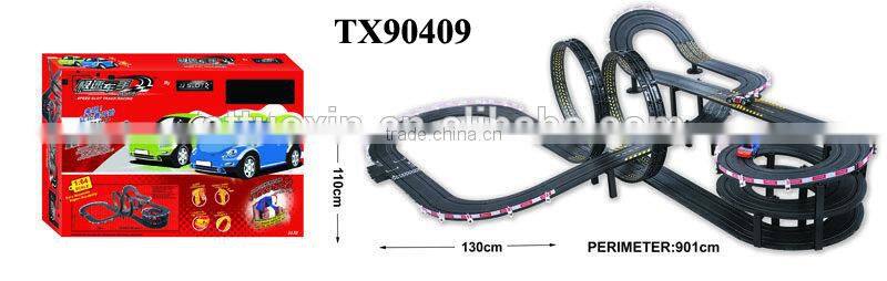 1:64 kids cars electric race track toy