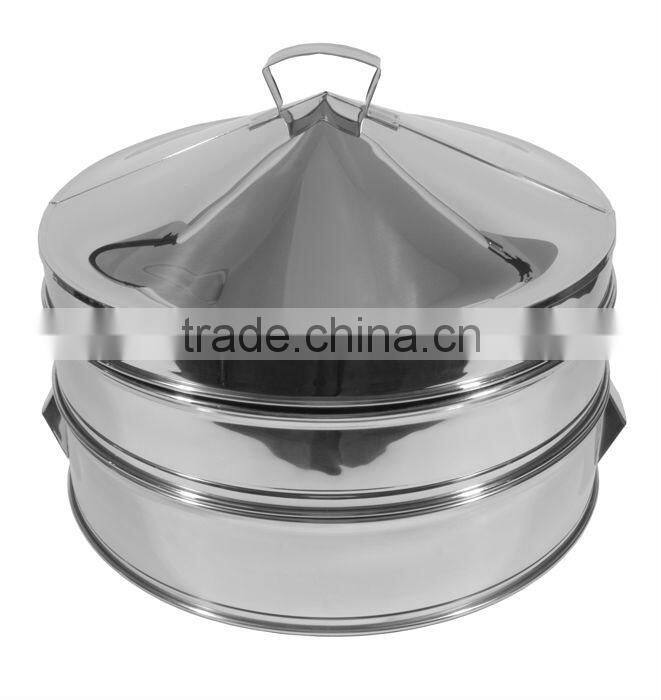 Silvery Color Commercial Stainless Steel Dumpling Food Steamer