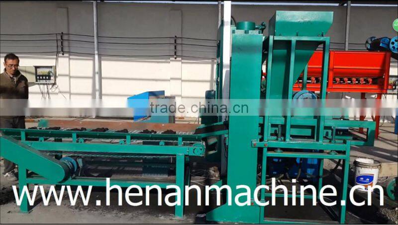 15 years professional factory coconut shell charcoal hydraulic shisha charcoal machine