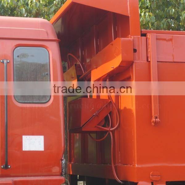 130hp Dongfeng New design 4*2 Sealed Dump Refuse Truck 6 m3