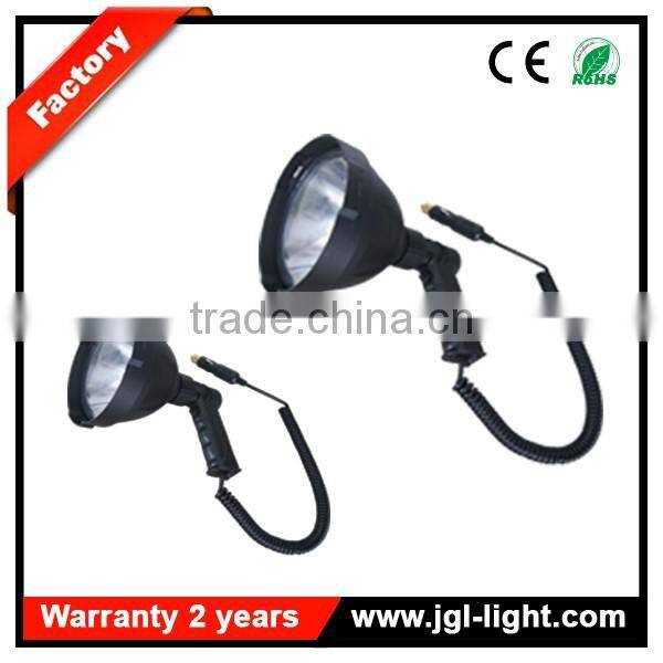 Guangzhou led handheld spotlight hunting 45W led super bright outdoor lighting