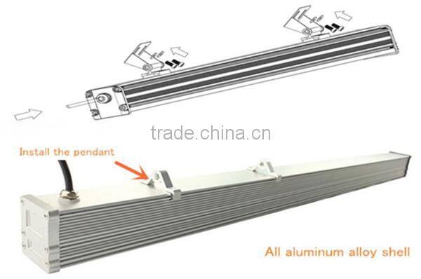 Deep water culture hydroponics system aquatic plant grow light,waterproof grow bar