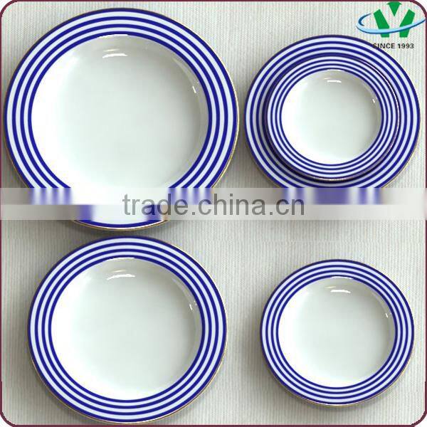 China Manufacturer White Porcelain Wholesale Dish