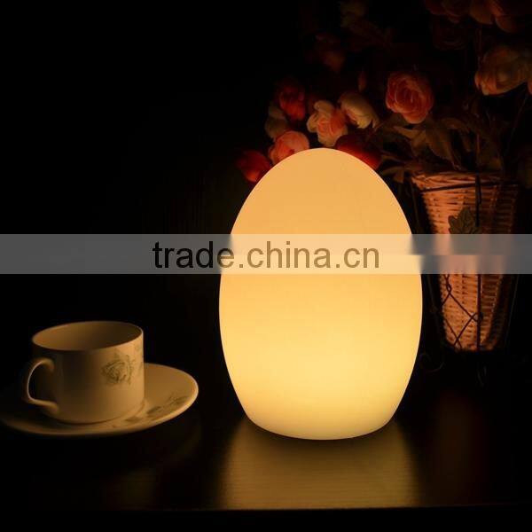 modernism mushroom plastic table lamp made in China