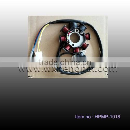 GY6 50cc stator, motorcycle stator , 8 coilds, 4 wires, AC