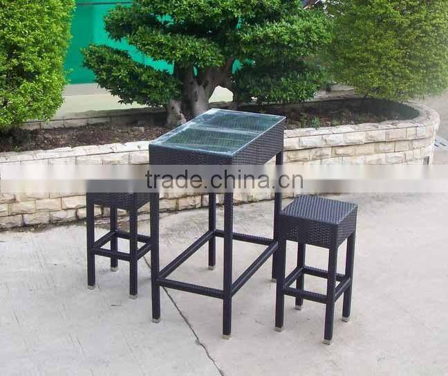 2017 Sigma high fashion all weather outdoor modern synthetic rattan used commercial bar furniture