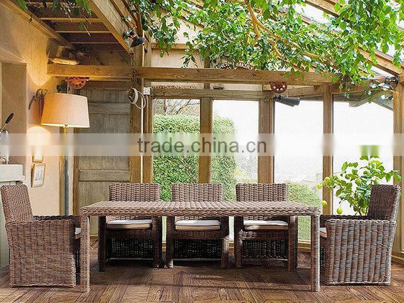 2017 Sigma weatherproof resin wicker glass top tables for sale