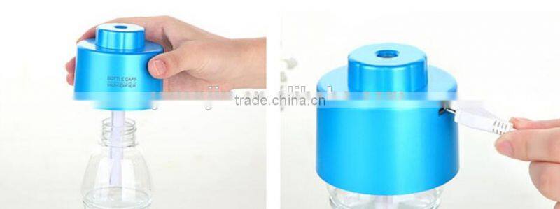 Car&Computer Dual Function Bottle Shaped With Light USB Humidifier