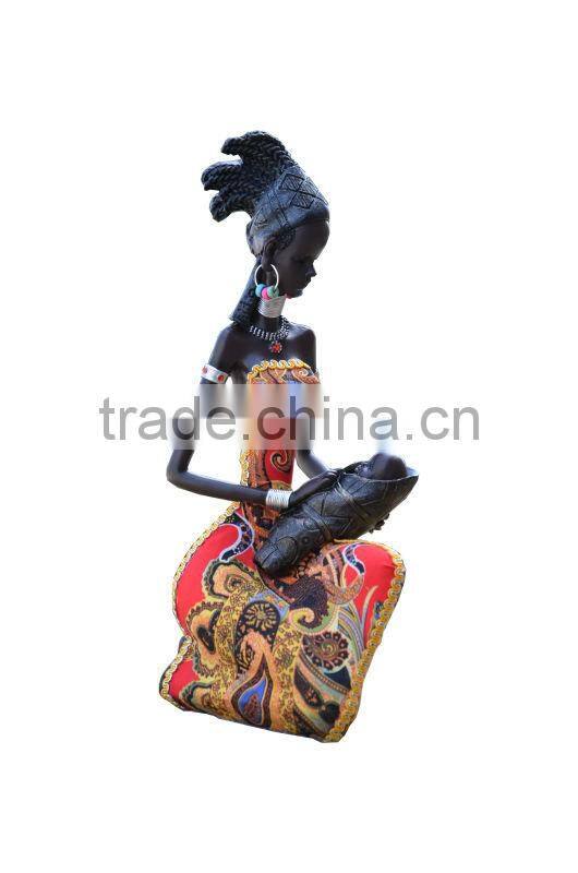 table decorations souvenir resin fabric sitting black