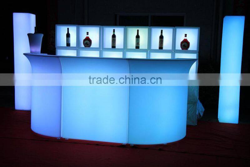 OEM colour change RGB light bar counter for the party/manufacturer led furniture