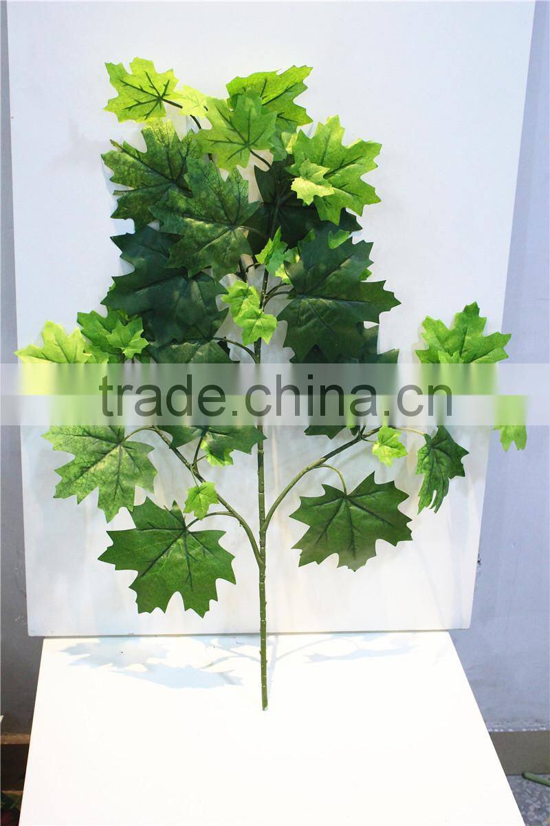 Home garden indoor decorative 70cm Height artificial plastic Maple hanging tree leaf branches ESDY11 2107