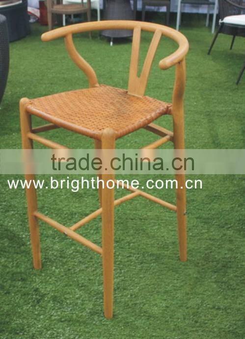 Plastic Bar Chair with Footrest
