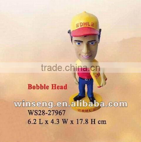 polyresin Man bobble head