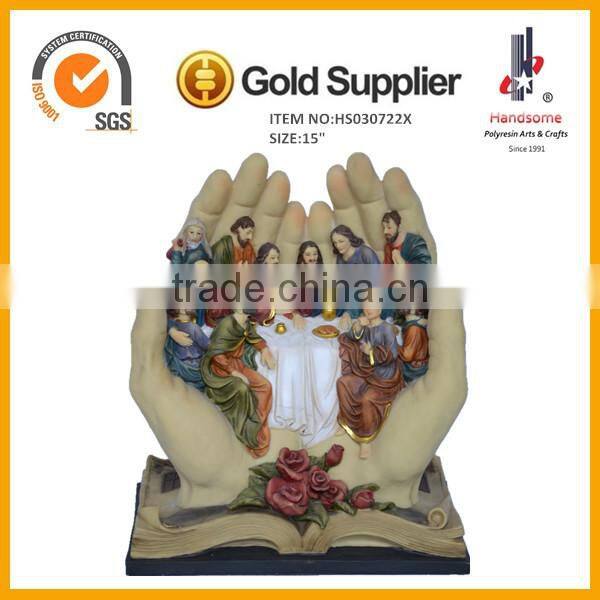 15" Last supper religious statue arts and crafts for christmas