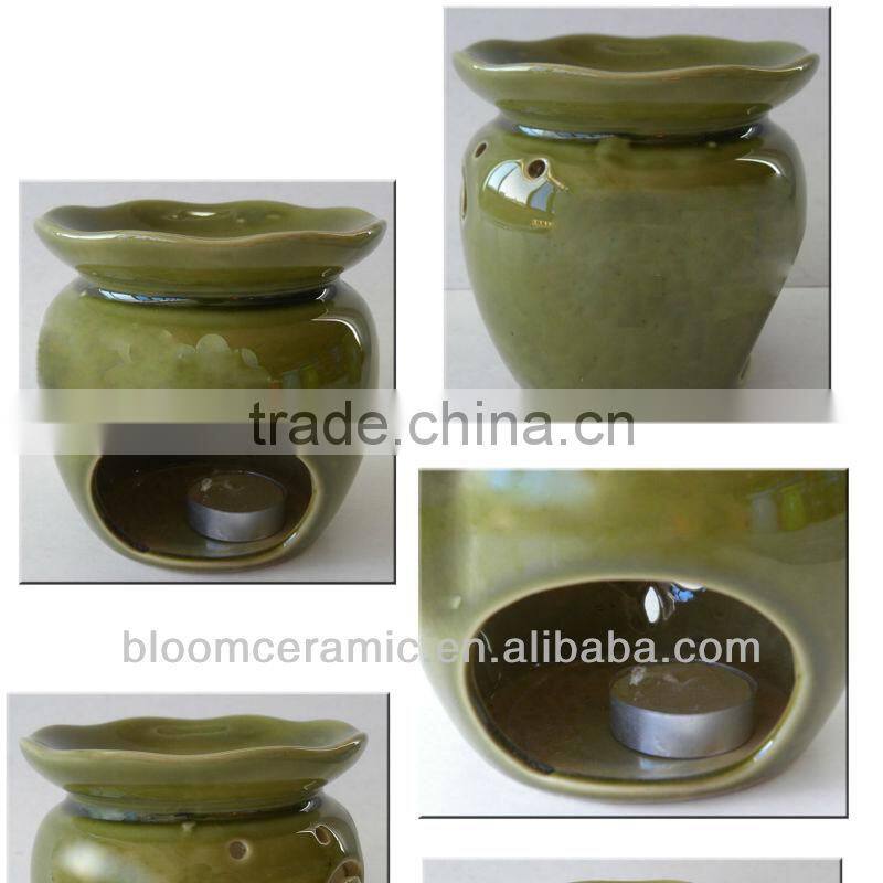 Antique porcelain oil warmers