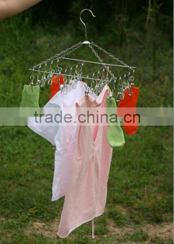 HIGH QALITY stainless steel clip hanger outdoor