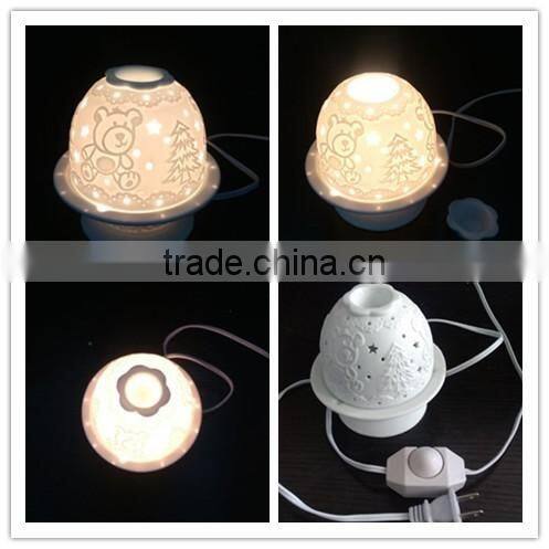 High Quality Ceramic - Porcelain Aroma Electric Oil Burner Lamp