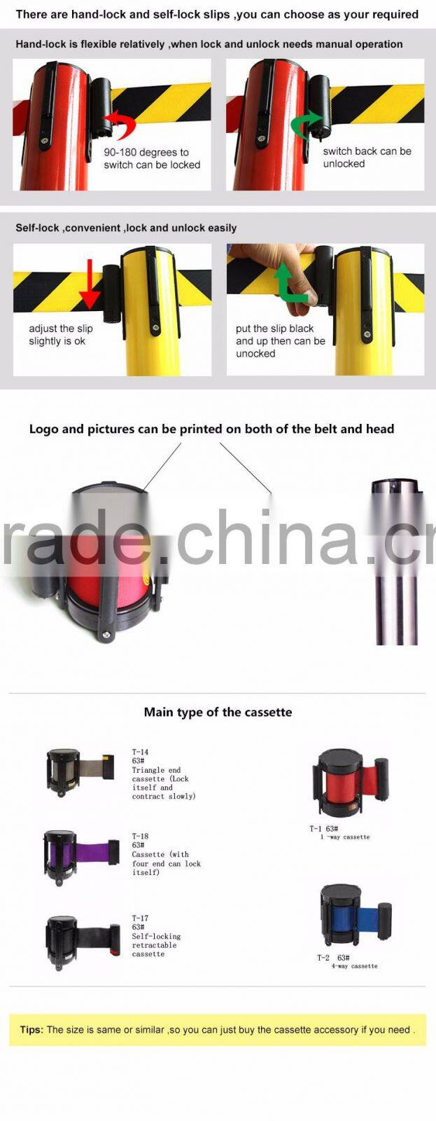queue line stand&barrier Stand Stainless Steel