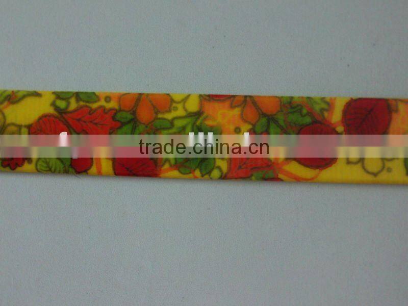 2016 fashion spay printing Eco-Environmental Silicone boy golf Belt